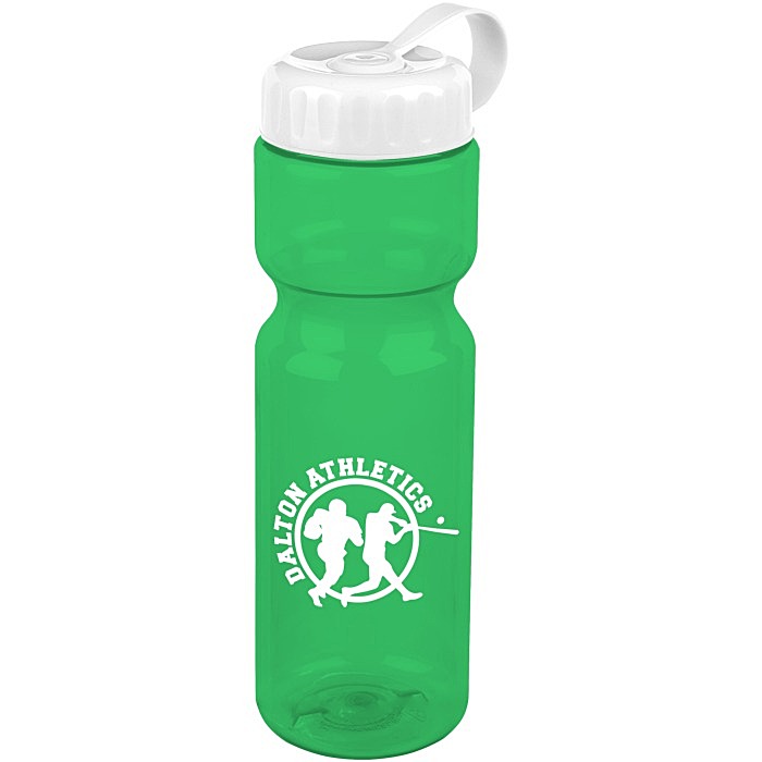 Custom Olympian Sport Bottle with Tethered Lid - 28 oz