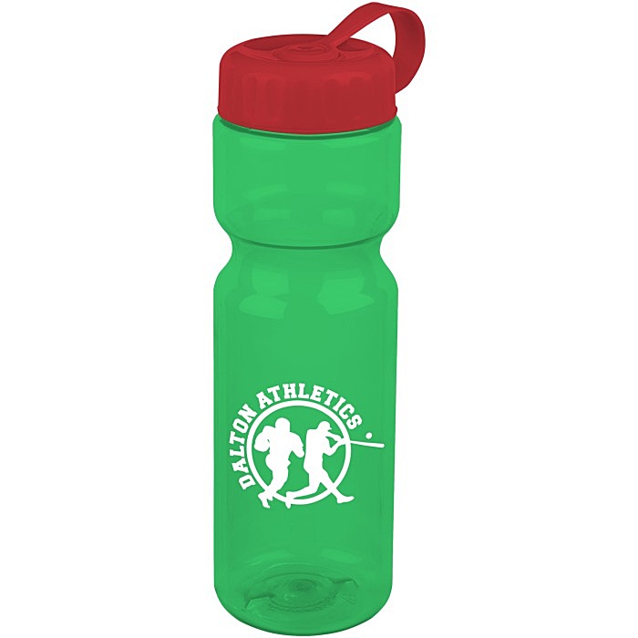 Custom Olympian Sport Bottle with Tethered Lid - 28 oz