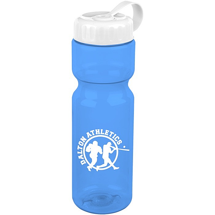 Custom Olympian Sport Bottle with Tethered Lid - 28 oz