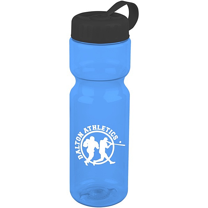 Custom Olympian Sport Bottle with Tethered Lid - 28 oz