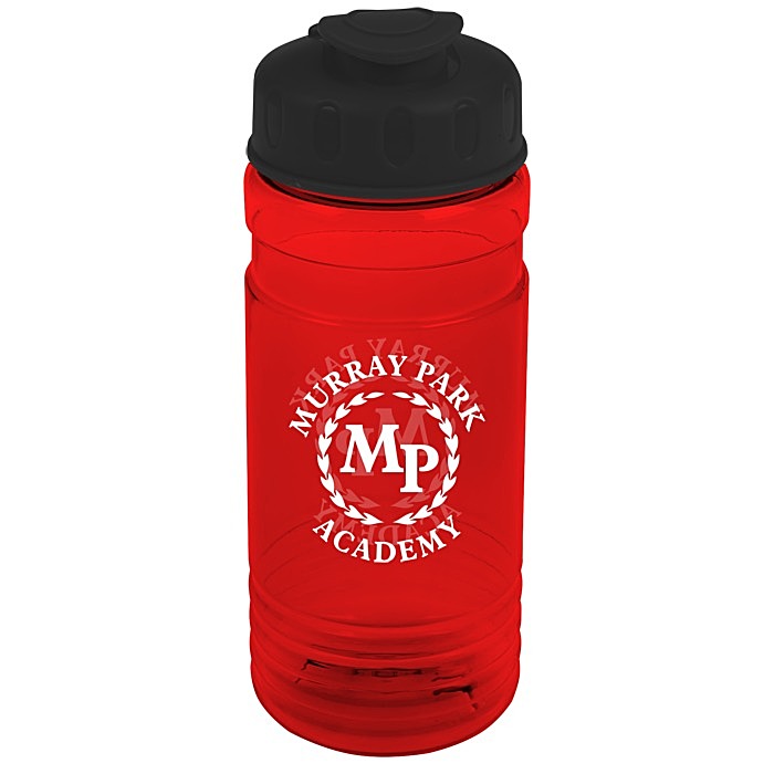 Custom Line Up Bottle with Flip Lid - 20 oz