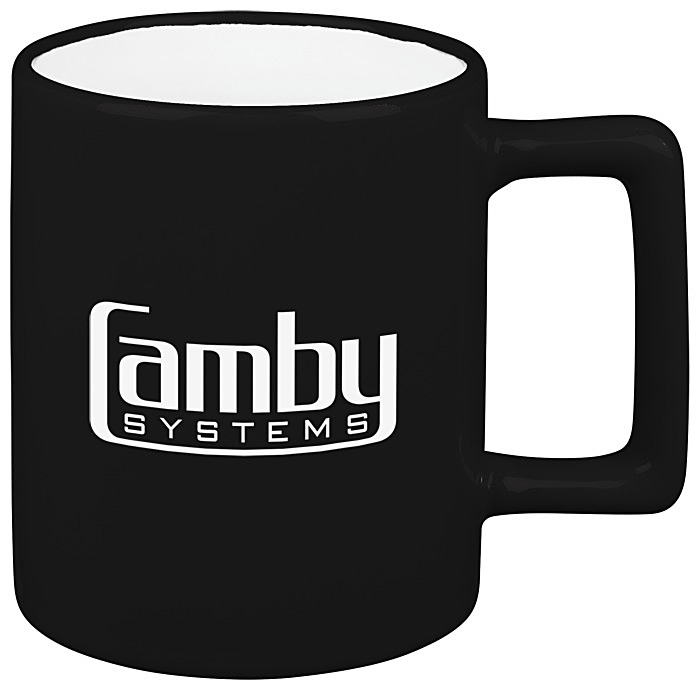 Custom Square Handle Joe Mug - 11 oz