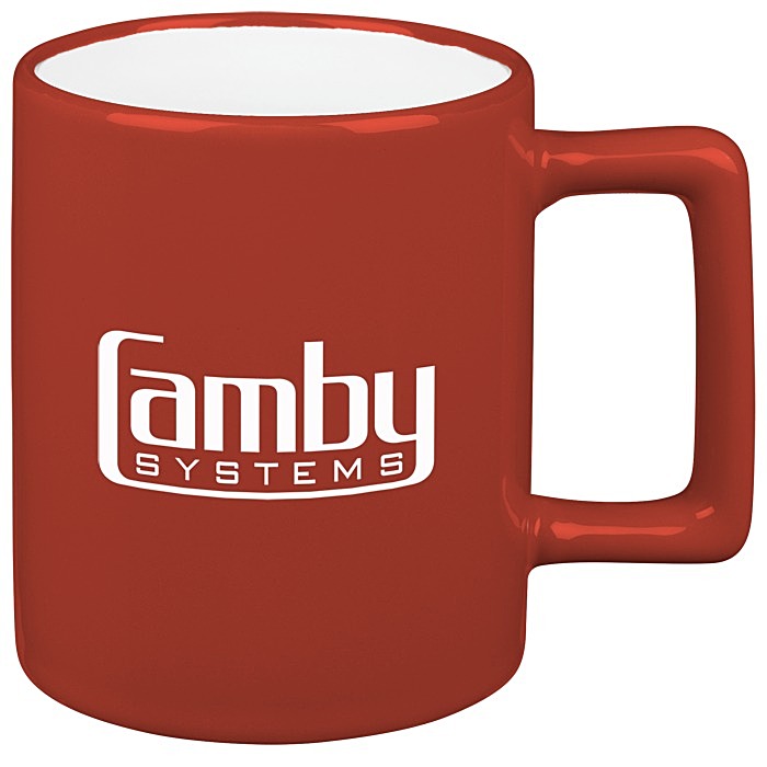 Custom Square Handle Joe Mug - 11 oz