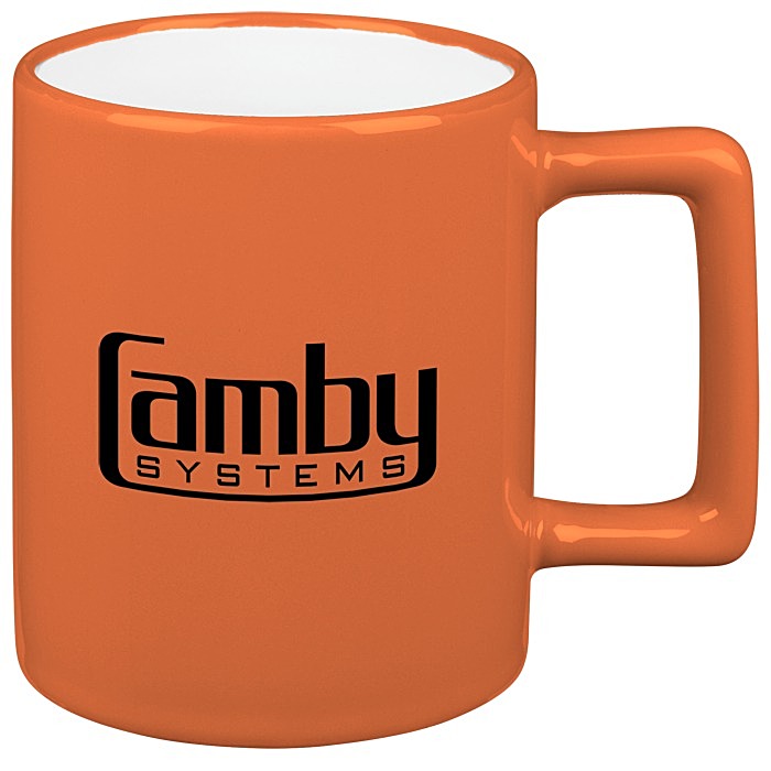 Custom Square Handle Joe Mug - 11 oz