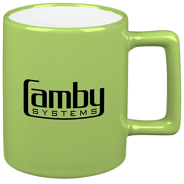 Custom Square Handle Joe Mug - 11 oz