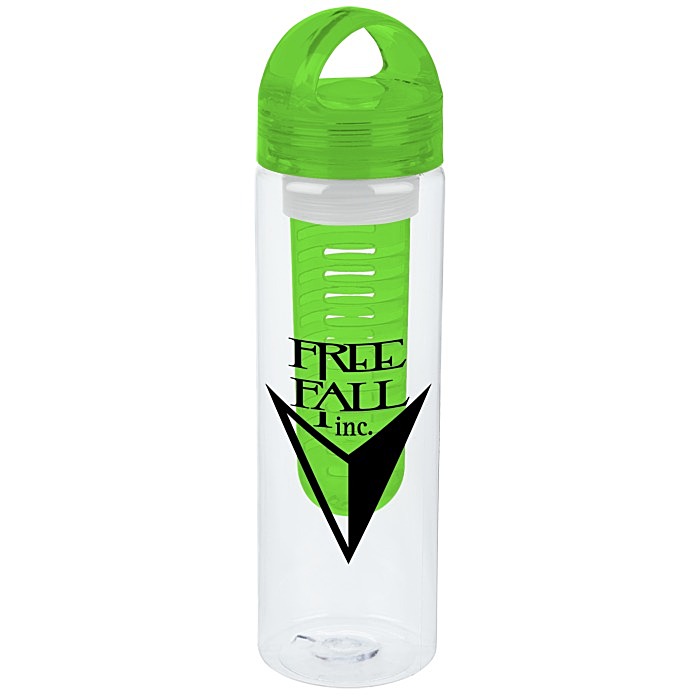 Custom On The Go Sport Bottle with Infuser - 22 oz