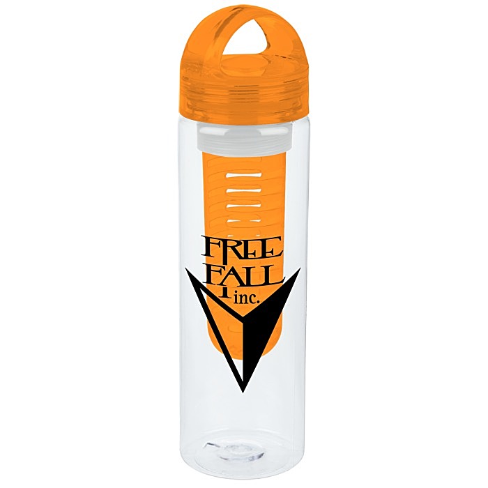 Custom On The Go Sport Bottle with Infuser - 22 oz