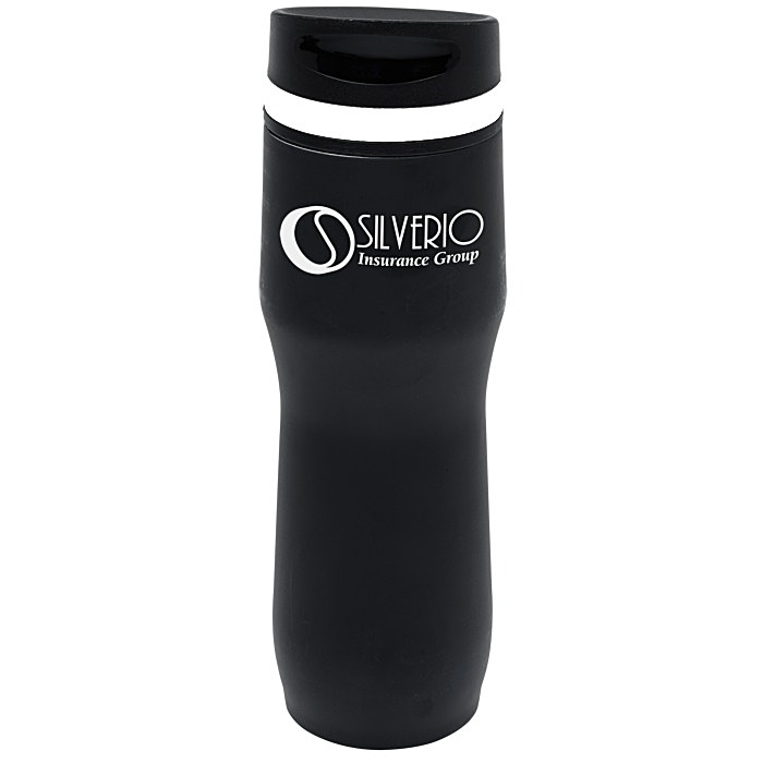 Custom Persona Caturra Vacuum Tumbler - 16 oz. - Black