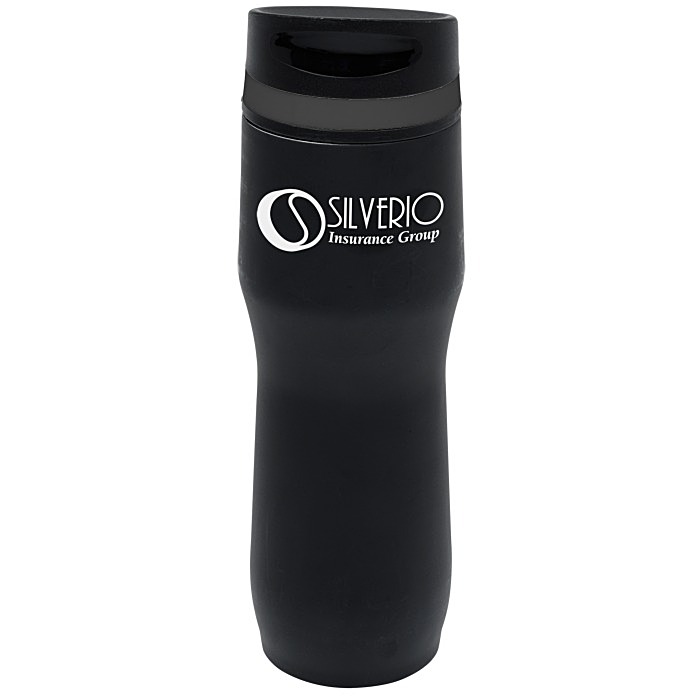 Custom Persona Caturra Vacuum Tumbler - 16 oz. - Black