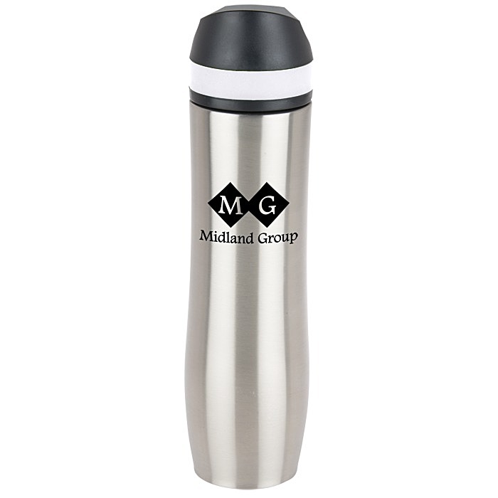 Custom Persona Wave Vacuum Water Bottle - 20 oz.