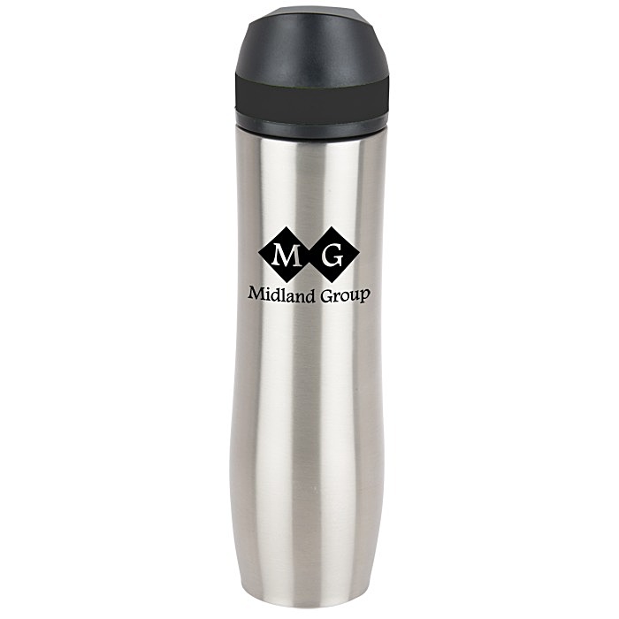 Custom Persona Wave Vacuum Water Bottle - 20 oz.