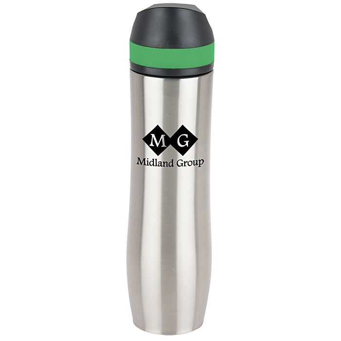 Custom Persona Wave Vacuum Water Bottle - 20 oz.