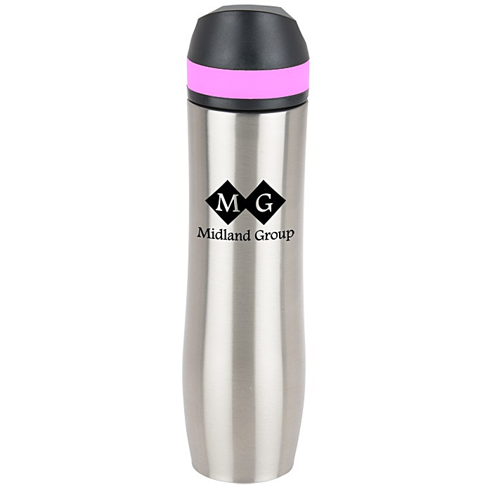 Custom Persona Wave Vacuum Water Bottle - 20 oz.