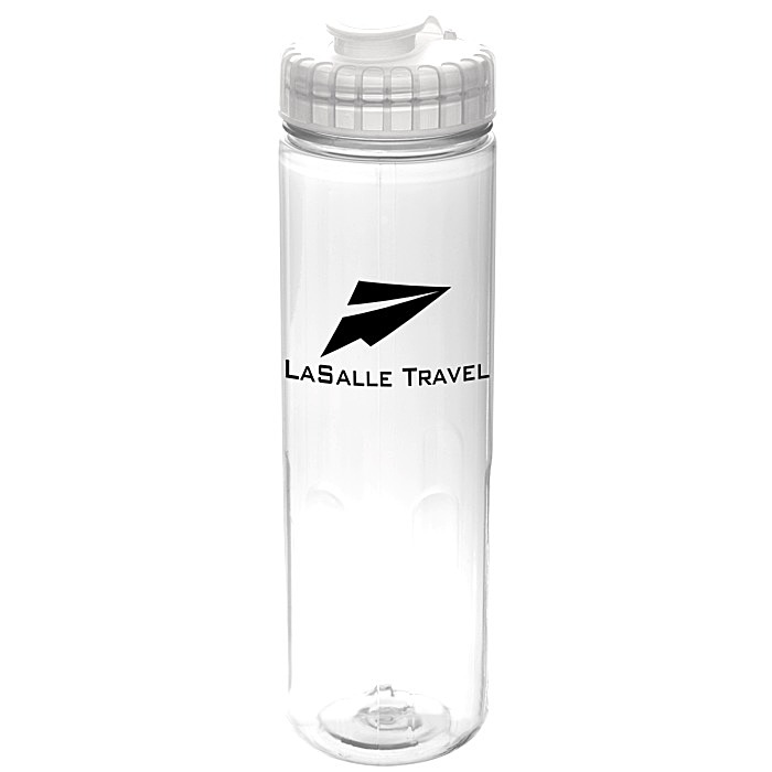 Custom Prestige Water Bottle - 24 ounces - Flip Top Lid