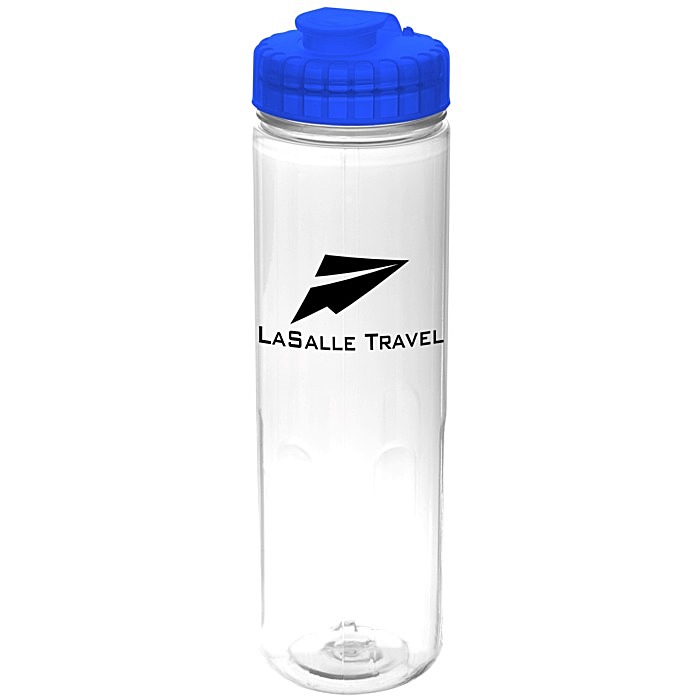 Custom Prestige Water Bottle - 24 ounces - Flip Top Lid