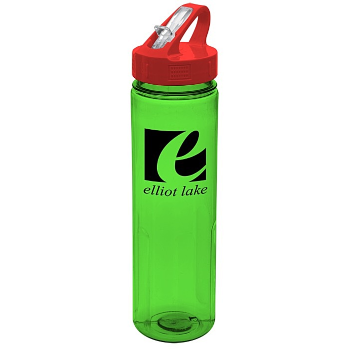 Custom Prestige Water Bottle - 24 ounces - Sport Sip Lid
