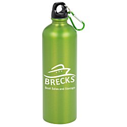 Custom Stainless Steel Water Bottle - 25 oz. - Matte - 24 hr
