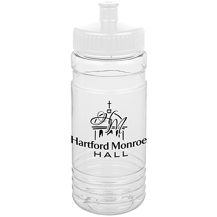 Custom Clear Impact Line Up Sport Bottle - 20 oz