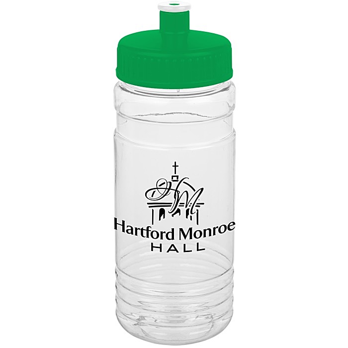 Custom Clear Impact Line Up Sport Bottle - 20 oz