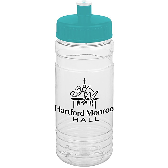Custom Clear Impact Line Up Sport Bottle - 20 oz