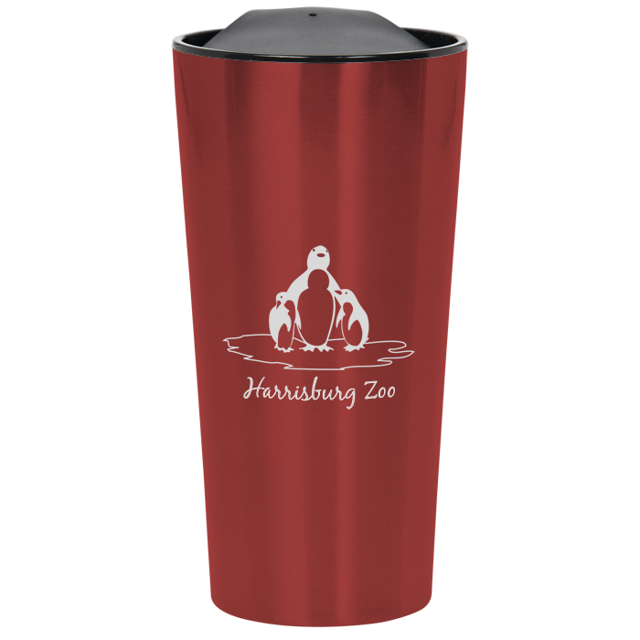 Custom Customized Fashion Metallic Travel Mug - 16 oz