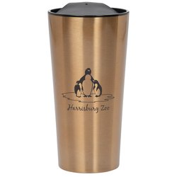 Custom Customized Fashion Metallic Travel Mug - 16 oz