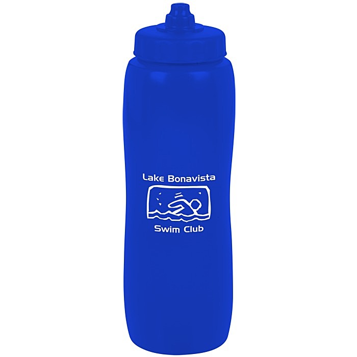 Custom Valais Squeeze Water Bottle - 32 oz.