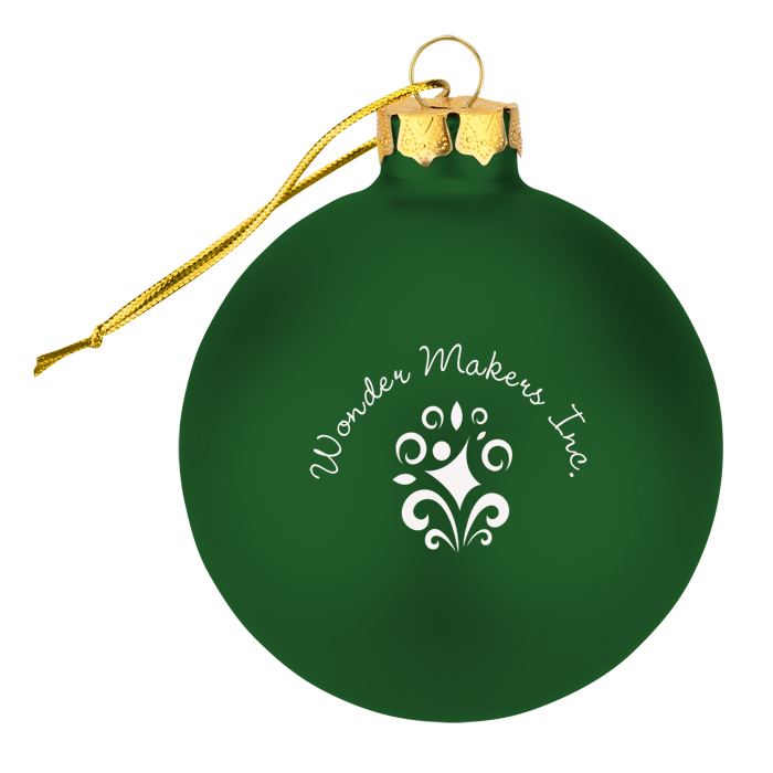 Custom Traditional Glass Ornament