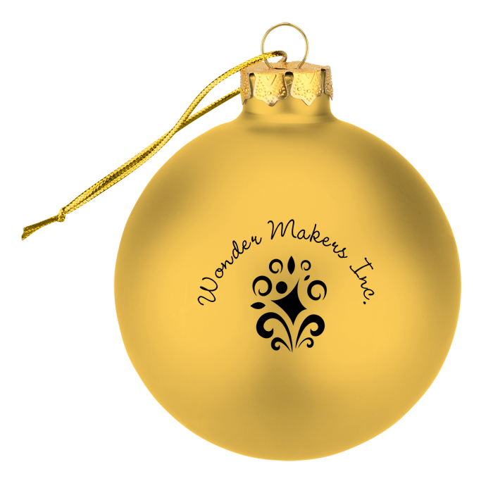 Custom Traditional Glass Ornament