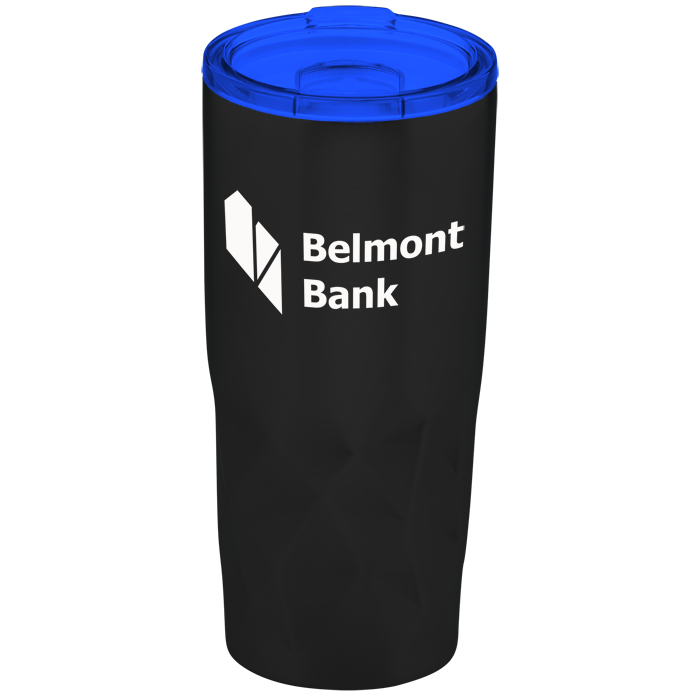 Custom Glacier Diamond Vacuum Travel Tumbler - 20 oz