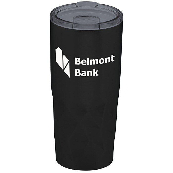 Custom Glacier Diamond Vacuum Travel Tumbler - 20 oz