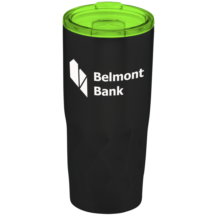 Custom Glacier Diamond Vacuum Travel Tumbler - 20 oz