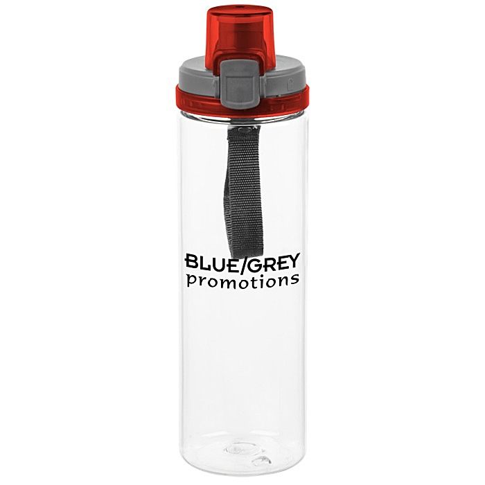 Custom Locking Lid Sport Bottle - 22 oz
