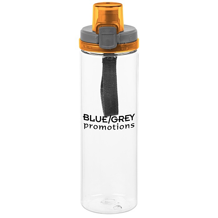 Custom Locking Lid Sport Bottle - 22 oz
