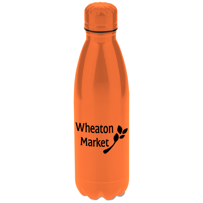 Custom Rockit Claw Shine Stainless Water Bottle - 17 oz.