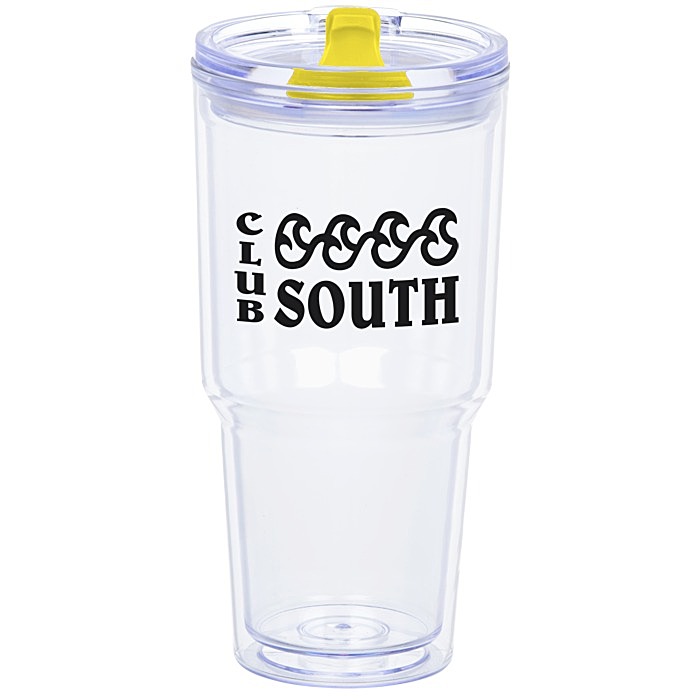 Custom Clearly Acrylic Travel Tumbler - 24 oz.