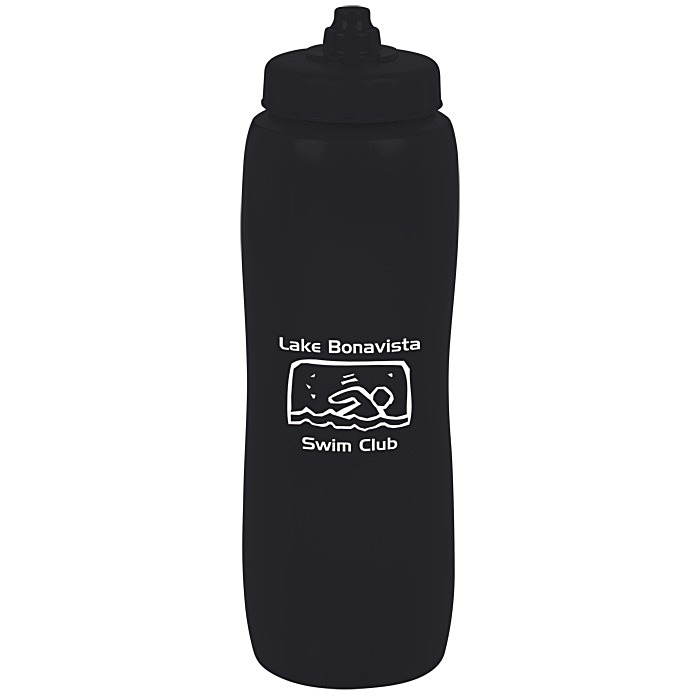 Custom Valais Squeeze Water Bottle - 32 oz. - 24 hr