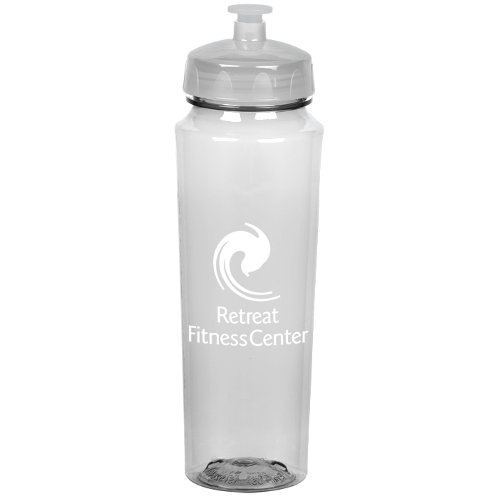 Custom PolySure Measure Water Bottle - 24 oz.
