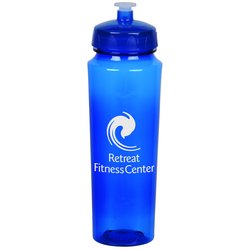 Custom PolySure Measure Water Bottle - 24 oz.