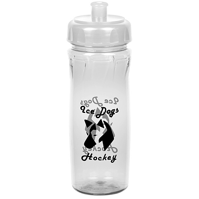 Custom PolySaver Indent Sport Bottle - 18 oz