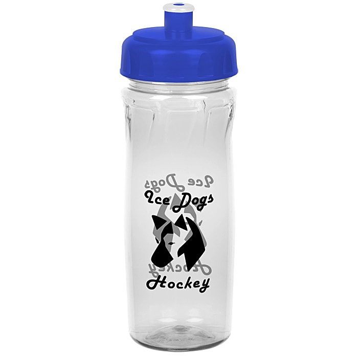 Custom PolySaver Indent Sport Bottle - 18 oz