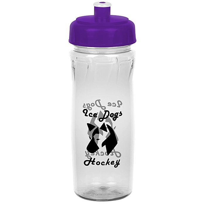 Custom PolySaver Indent Sport Bottle - 18 oz