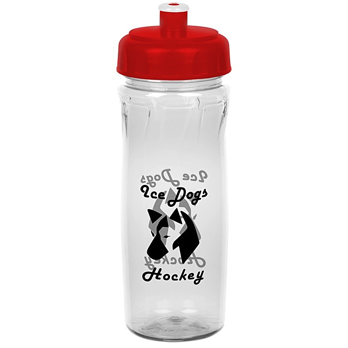 Custom PolySaver Indent Sport Bottle - 18 oz