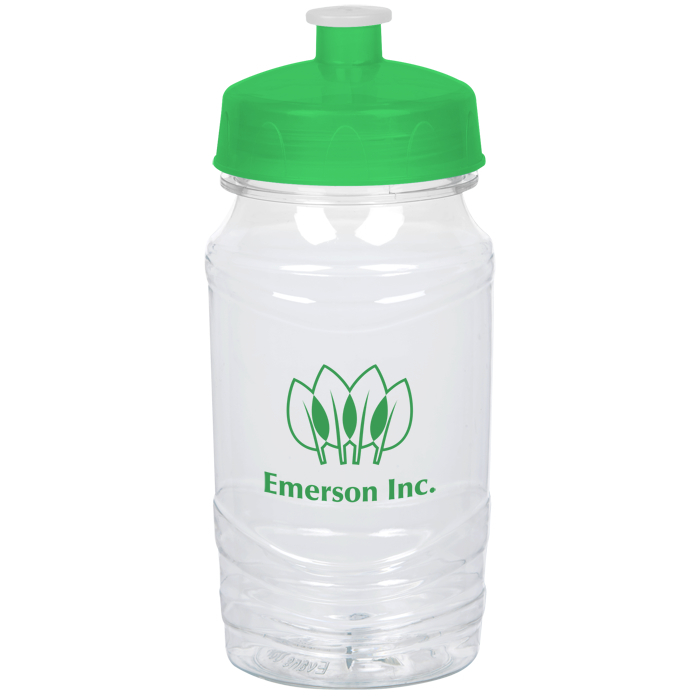 Custom Refresh Surge Water Bottle - 16 oz - Clear
