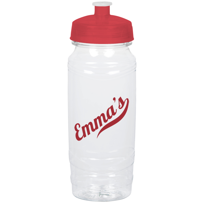Custom Refresh Surge Water Bottle - 24 oz - Clear