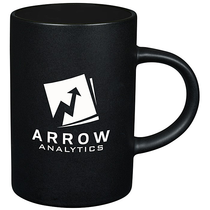 Custom Midnight Café Ceramic Mug - 16 oz