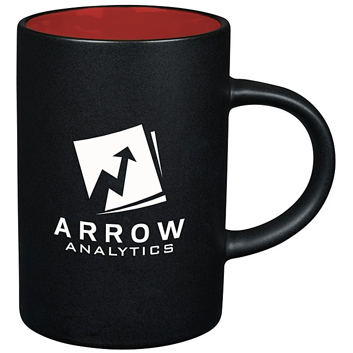 Custom Midnight Café Ceramic Mug - 16 oz