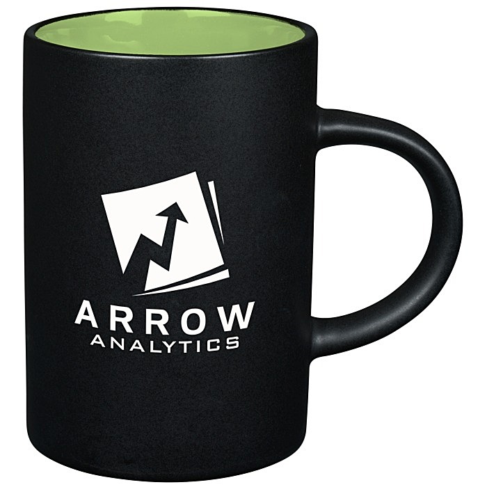 Custom Midnight Café Ceramic Mug - 16 oz