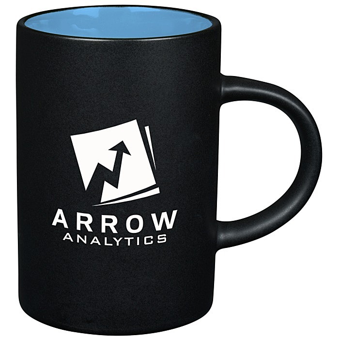 Custom Midnight Café Ceramic Mug - 16 oz