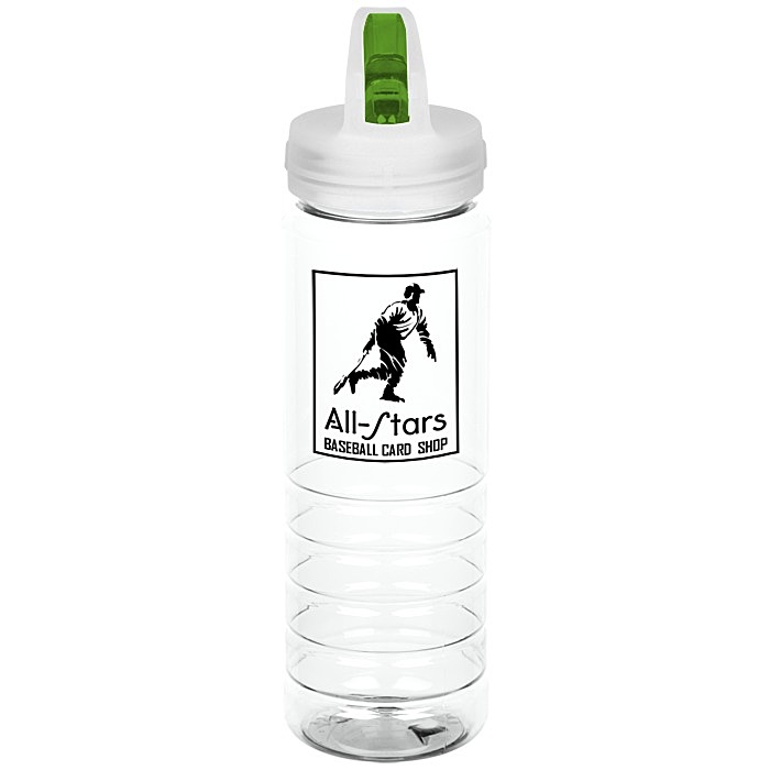 Custom Flip Out Ringed Sport Bottle - 26 oz.
